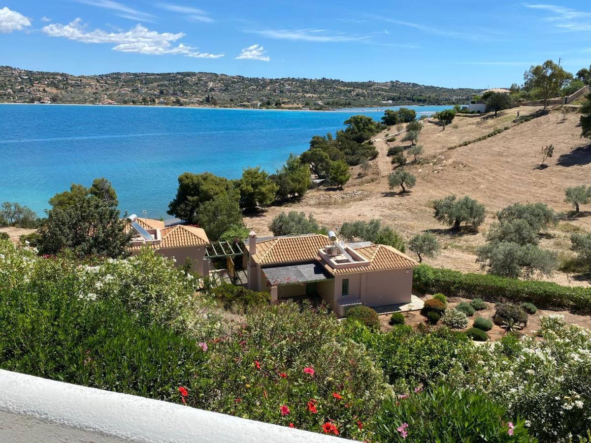 Retreat Villa By The Sea With Pool In Porto Heli Extérieur photo